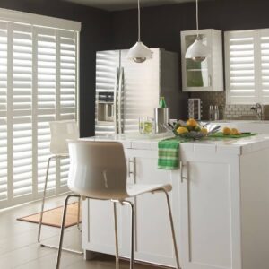 Kitchen Window Shutters - Paul James Blinds