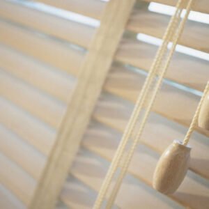 wooden blinds