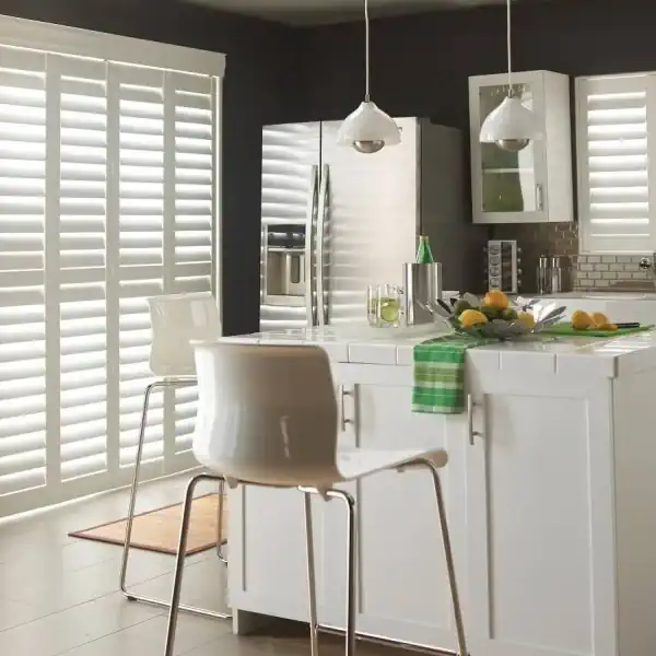 Hallway - Paul James Blinds Paul James Blinds Sudbury Essex Faux Wood Shutters