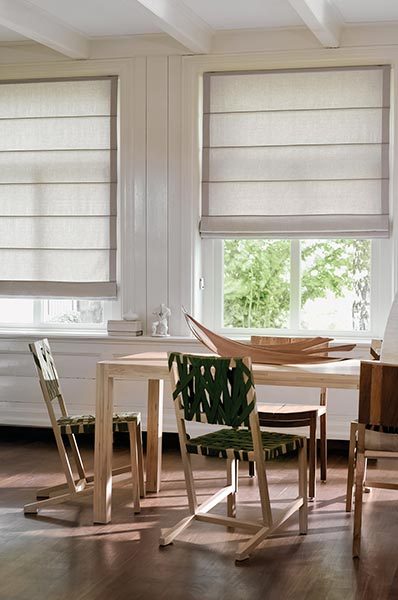 05-3 Dining Room Duette Blinds - Paul James Blinds