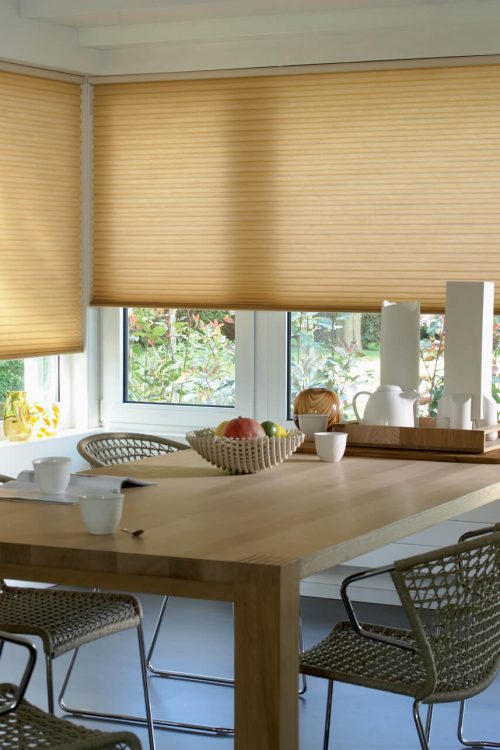 DS_1147 Dining Room Duette Blinds - Paul James Blinds